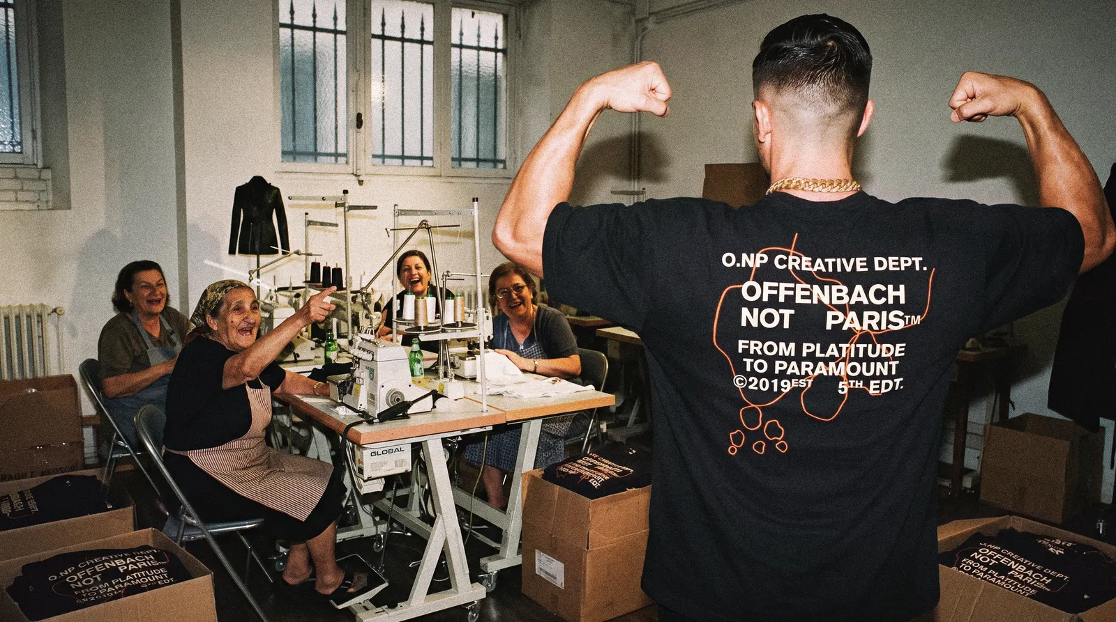 OFFENBACH. NOT PARIS. - MADE, NOT MANUFACTURED