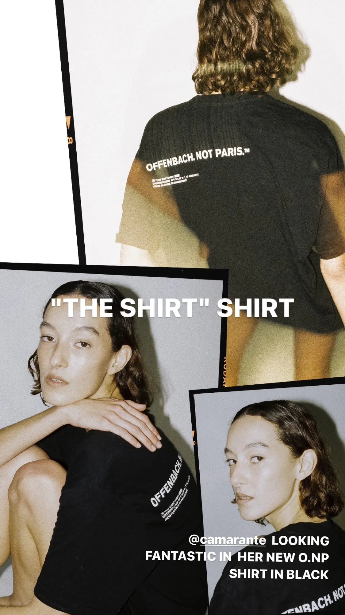 OFFENBACH. NOT PARIS Shirt getragen, Aufnahme von @camarante